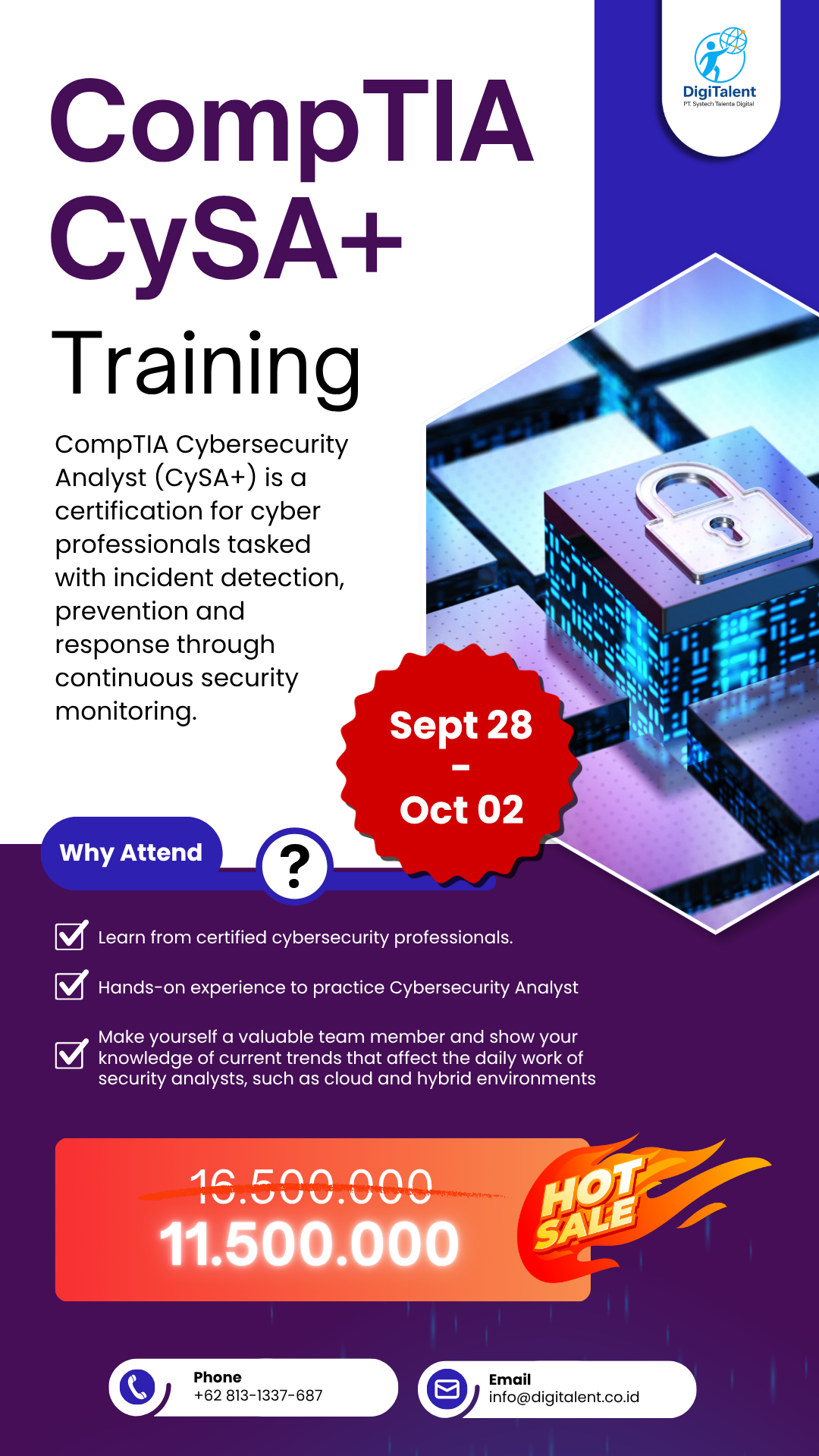 CompTIA CySA+ Training